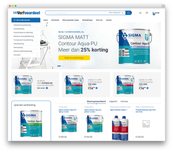 123verfvoordeel website voorbeeld