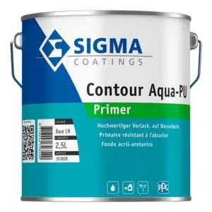 Sigma Contour Aqua-PU Primer blik, 2,5L