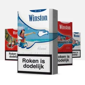 Sigarettenverpakkingen met waarschuwing: 'Roken is dodelijk'.